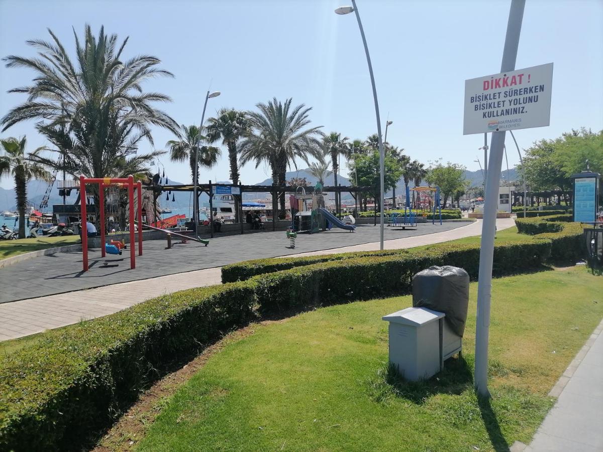 Sea View Flat In Marmaris Center,1 Minut To Beach Kültér fotó